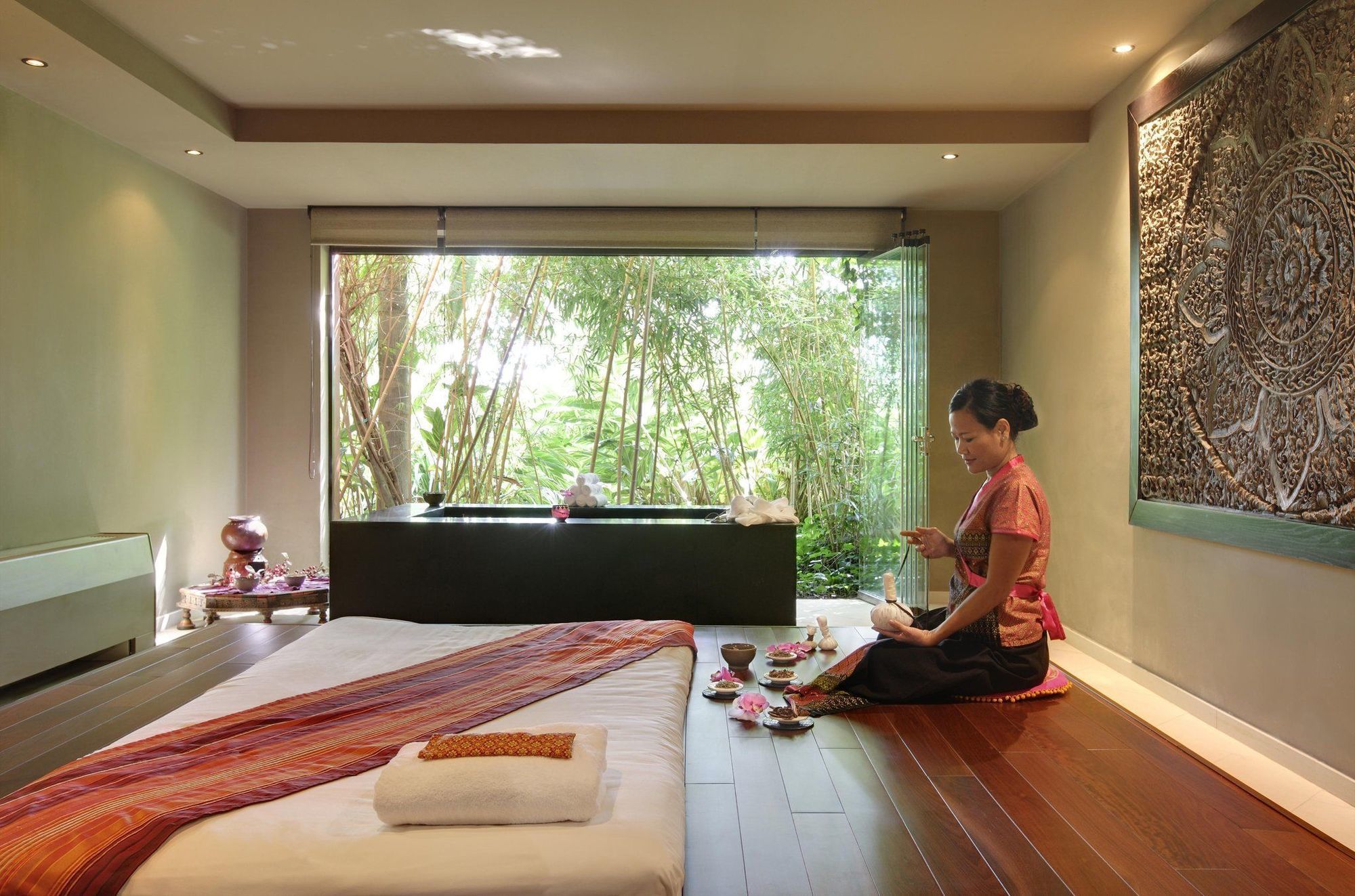 פינסטראט Asia Gardens Hotel & Thai Spa, A Royal Hideaway Hotel חדר תמונה A spa in Thailand