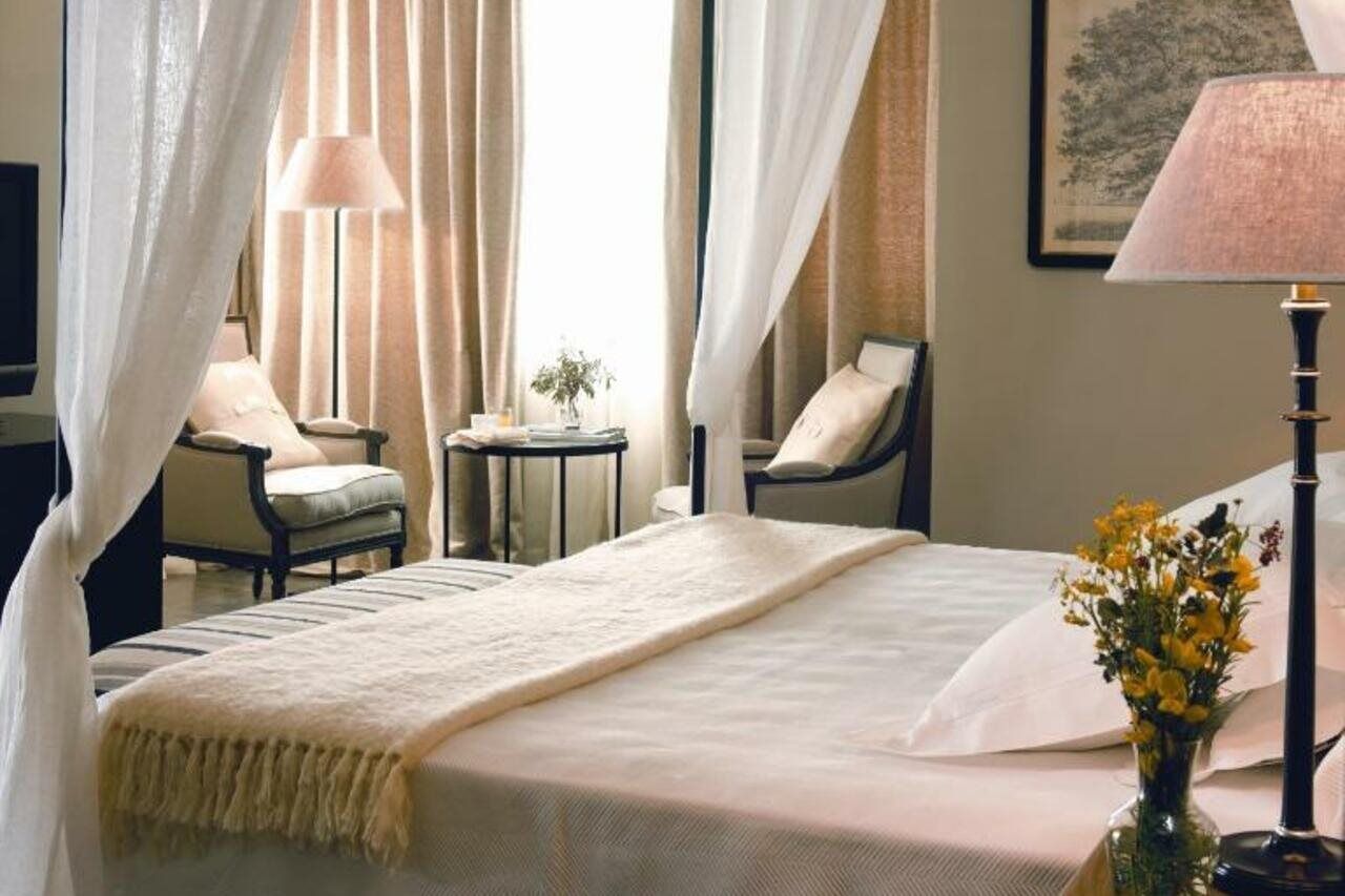 פינסטראט Asia Gardens Hotel & Thai Spa, A Royal Hideaway Hotel מראה חיצוני תמונה A bedroom at the Mandarin Oriental, Bangkok